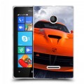 Дизайнерский пластиковый чехол для Microsoft Lumia 435 Dodge