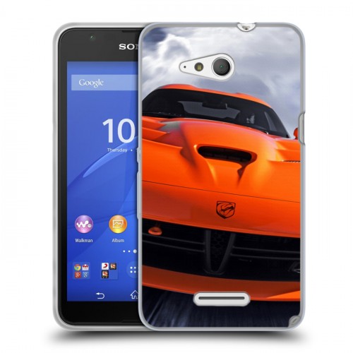 Дизайнерский пластиковый чехол для Sony Xperia E4g Dodge