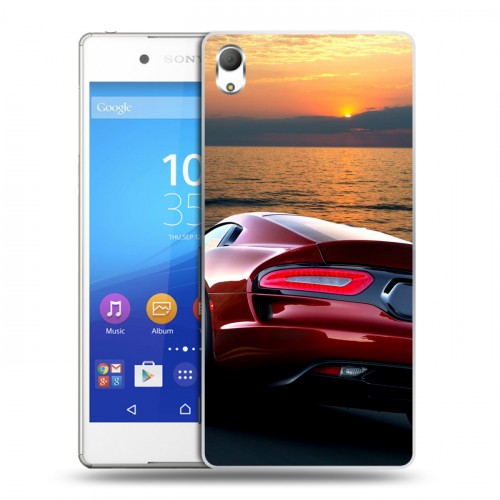 Дизайнерский пластиковый чехол для Sony Xperia Z3+ Dodge