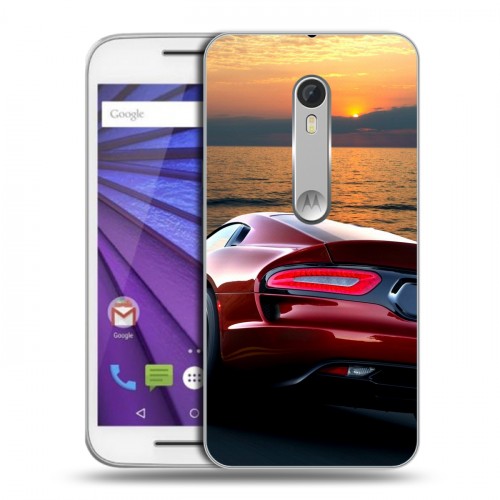 Дизайнерский пластиковый чехол для Lenovo Moto G Dodge