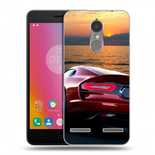 Дизайнерский силиконовый чехол для Lenovo K6 Dodge