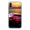 Дизайнерский силиконовый чехол для Iphone x10 Dodge