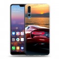 Дизайнерский силиконовый с усиленными углами чехол для Huawei P20 Pro Dodge