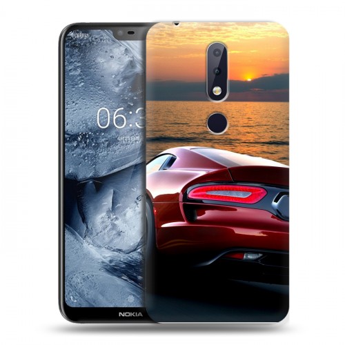 Дизайнерский пластиковый чехол для Nokia 6.1 Plus Dodge