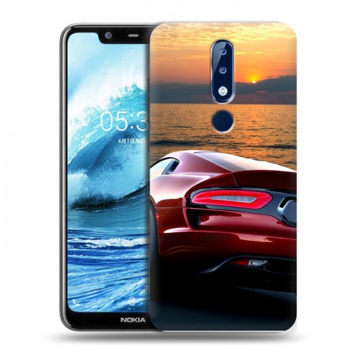 Дизайнерский пластиковый чехол для Nokia 5.1 Plus Dodge