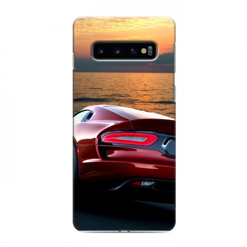 Дизайнерский силиконовый чехол для Samsung Galaxy S10 Dodge