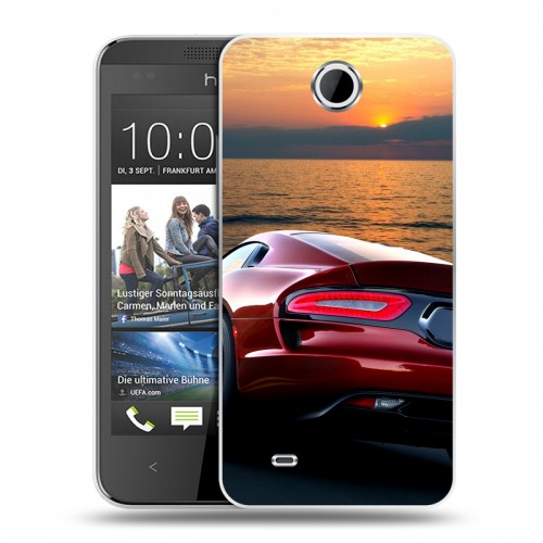 Дизайнерский пластиковый чехол для HTC Desire 300 Dodge