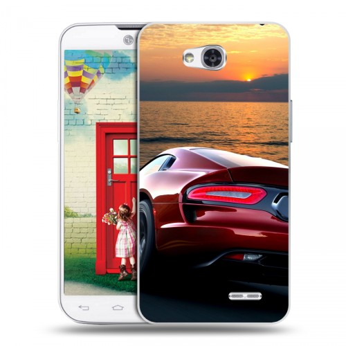 Дизайнерский пластиковый чехол для LG L80 Dodge