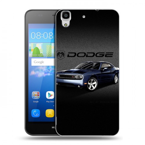 Дизайнерский пластиковый чехол для Huawei Y6 Dodge