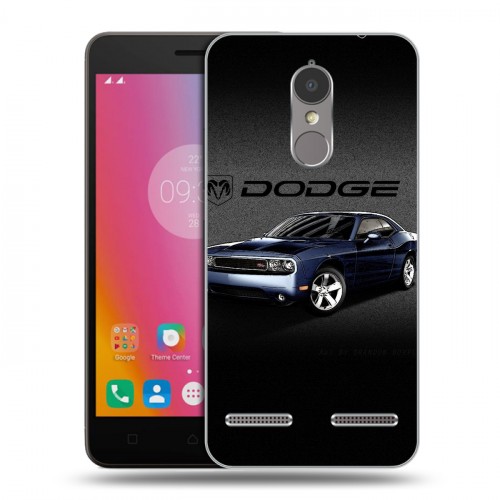 Дизайнерский силиконовый чехол для Lenovo K6 Dodge