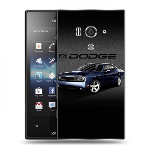 Дизайнерский пластиковый чехол для Sony Xperia acro S Dodge