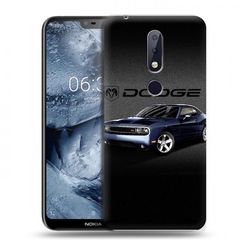 Дизайнерский пластиковый чехол для Nokia 6.1 Plus Dodge