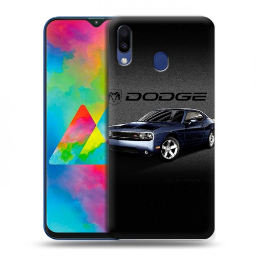 Дизайнерский пластиковый чехол для Samsung Galaxy M20 Dodge