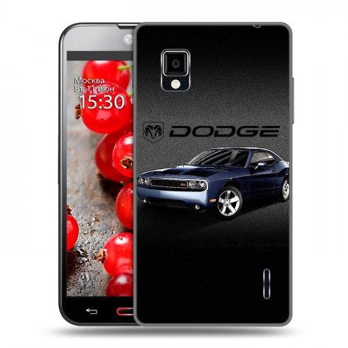 Дизайнерский пластиковый чехол для LG Optimus G Dodge