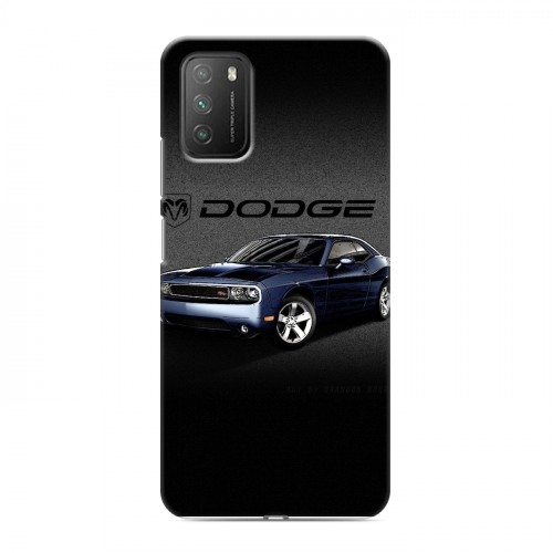 Дизайнерский пластиковый чехол для Xiaomi Poco M3 Dodge