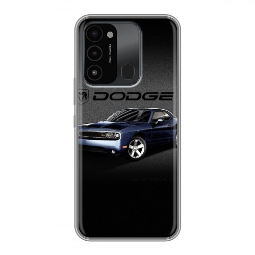 Дизайнерский силиконовый с усиленными углами чехол для Tecno Spark Go 2022 Dodge