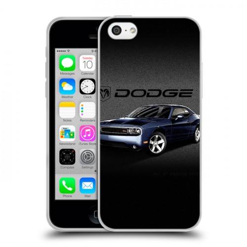 Дизайнерский пластиковый чехол для Iphone 5c Dodge