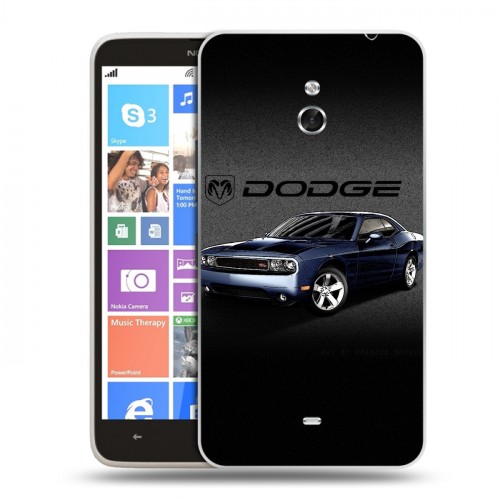 Дизайнерский пластиковый чехол для Nokia Lumia 1320 Dodge