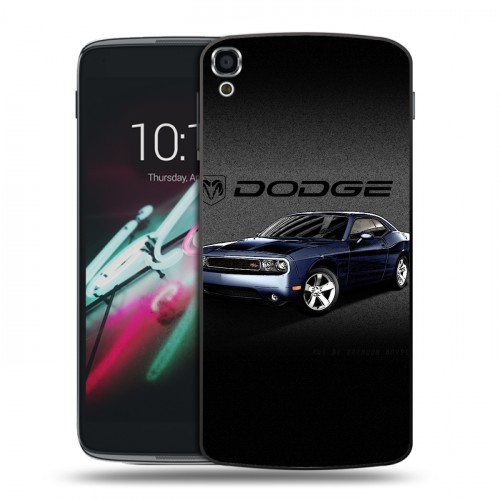 Дизайнерский пластиковый чехол для Alcatel One Touch Idol 3 (5.5) Dodge