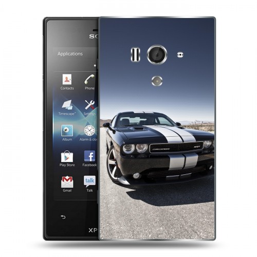 Дизайнерский пластиковый чехол для Sony Xperia acro S Dodge