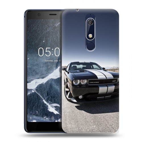 Дизайнерский пластиковый чехол для Nokia 5.1 Dodge