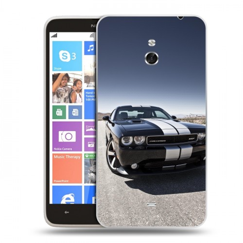 Дизайнерский пластиковый чехол для Nokia Lumia 1320 Dodge