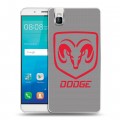 Дизайнерский пластиковый чехол для Huawei ShotX Dodge