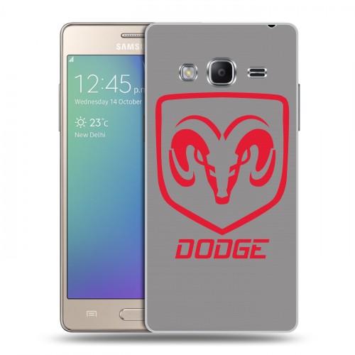 Дизайнерский пластиковый чехол для Samsung Z3 Dodge