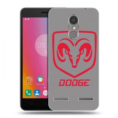 Дизайнерский силиконовый чехол для Lenovo K6 Dodge