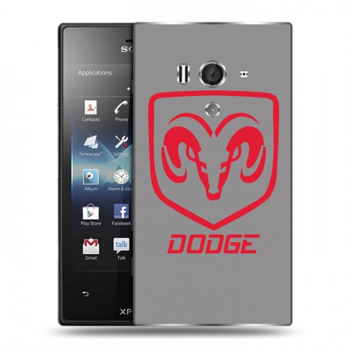 Дизайнерский пластиковый чехол для Sony Xperia acro S Dodge