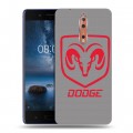 Дизайнерский пластиковый чехол для Nokia 8 Dodge