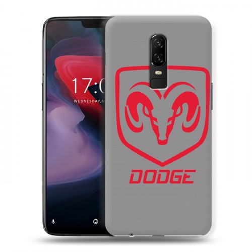 Дизайнерский пластиковый чехол для OnePlus 6 Dodge