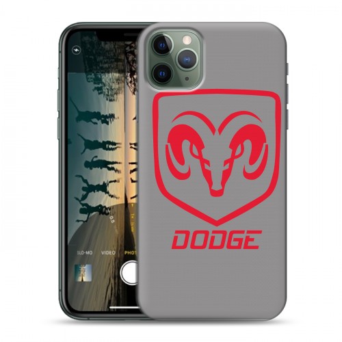 Дизайнерский пластиковый чехол для Iphone 11 Pro Dodge