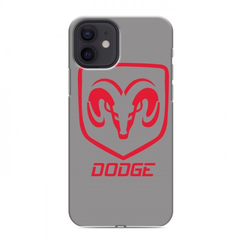 Дизайнерский силиконовый чехол для Iphone 12 Dodge