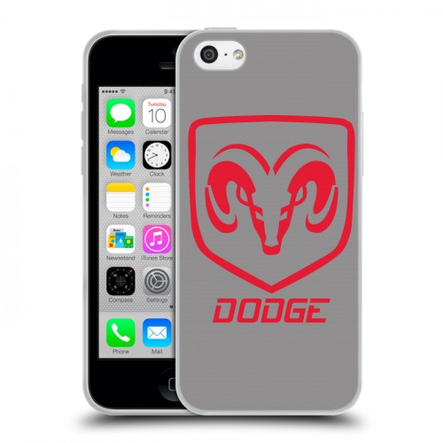 Дизайнерский пластиковый чехол для Iphone 5c Dodge