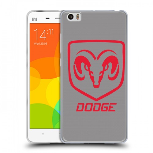 Дизайнерский пластиковый чехол для Xiaomi Mi Note Dodge