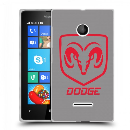 Дизайнерский пластиковый чехол для Microsoft Lumia 435 Dodge