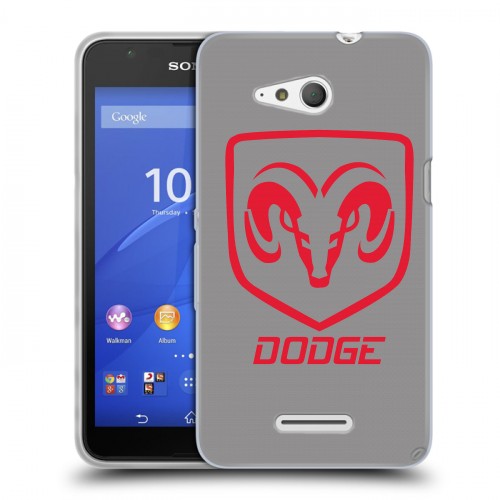 Дизайнерский пластиковый чехол для Sony Xperia E4g Dodge