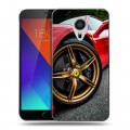 Дизайнерский пластиковый чехол для Meizu MX5 Ferrari