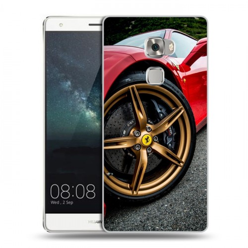 Дизайнерский пластиковый чехол для Huawei Mate S Ferrari