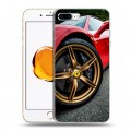 Дизайнерский пластиковый чехол для Iphone 7 Plus / 8 Plus Ferrari