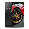 Дизайнерский пластиковый чехол для Sony Xperia L1 Ferrari