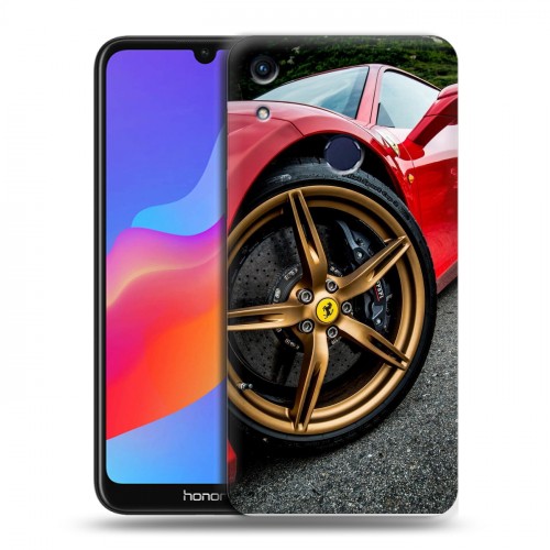 Дизайнерский пластиковый чехол для Huawei Honor 8A Ferrari