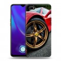 Дизайнерский силиконовый с усиленными углами чехол для OPPO A1k Ferrari