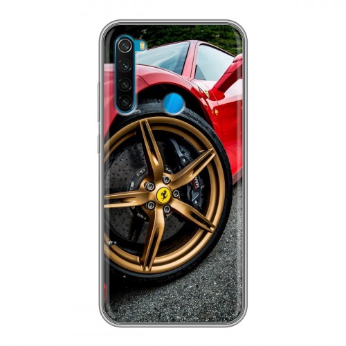 Дизайнерский силиконовый чехол для Xiaomi RedMi Note 8 Ferrari