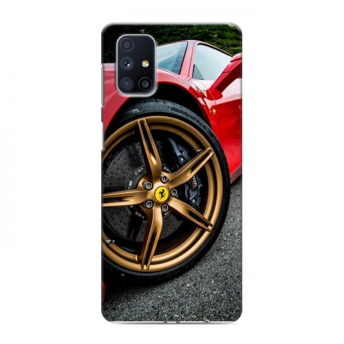 Дизайнерский пластиковый чехол для Samsung Galaxy M51 Ferrari