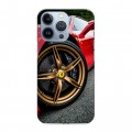 Дизайнерский силиконовый чехол для Iphone 13 Pro Ferrari