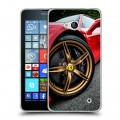 Дизайнерский пластиковый чехол для Microsoft Lumia 640 Ferrari