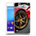 Дизайнерский пластиковый чехол для Sony Xperia C4 Ferrari