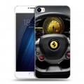 Дизайнерский пластиковый чехол для Meizu U20 Ferrari